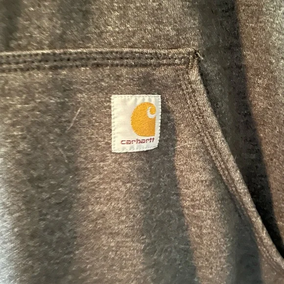 Carhartt Heavy Duty Rain Defender 3/4 Zip Sweatshirt - Picture 2 of 6